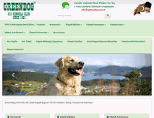 Tablet Screenshot of greendog.com.tr