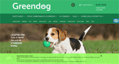 Desktop Screenshot of greendog.dk